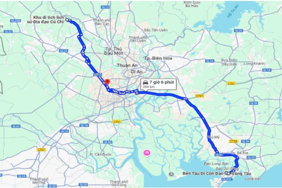 Cung đường Hồ Chí Minh – Vũng Tàu – Côn Đảo – Hồ Chí Minh