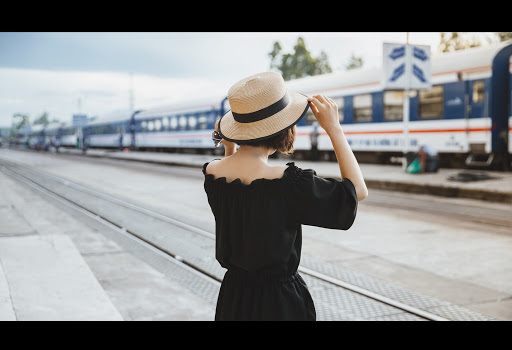Ga xe lửa địa điểm check-in của nhiều bạn trẻ