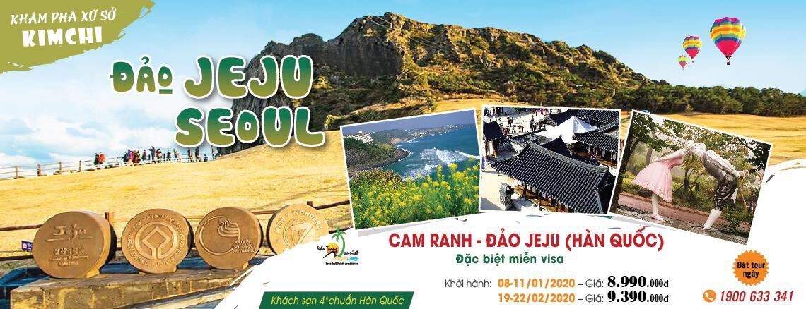 Tour Jeju khởi hành từ Nha Trang