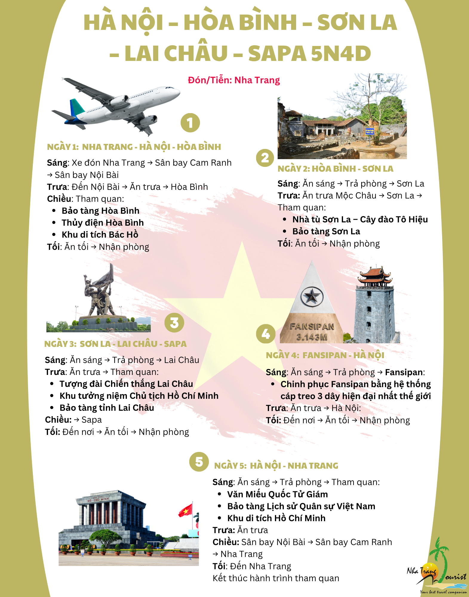 MB5 Ha Noi Hoa Binh Son La Lai Chau Sapa 5N4D