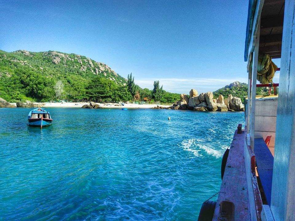Khung cảnh thiên nhiên hoang sơ của Tứ Bình Nha Trang - Bình Lập