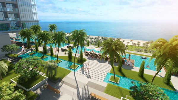 Khách sạn view biển giúp ngắm nhìn toàn cảnh biển Nha Trang