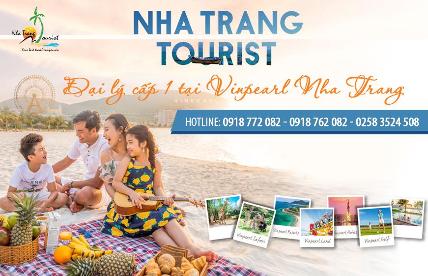 Nhatrangtourist tự hào là đại lý cấp 1 tại Vinpearl Land Nha Trang