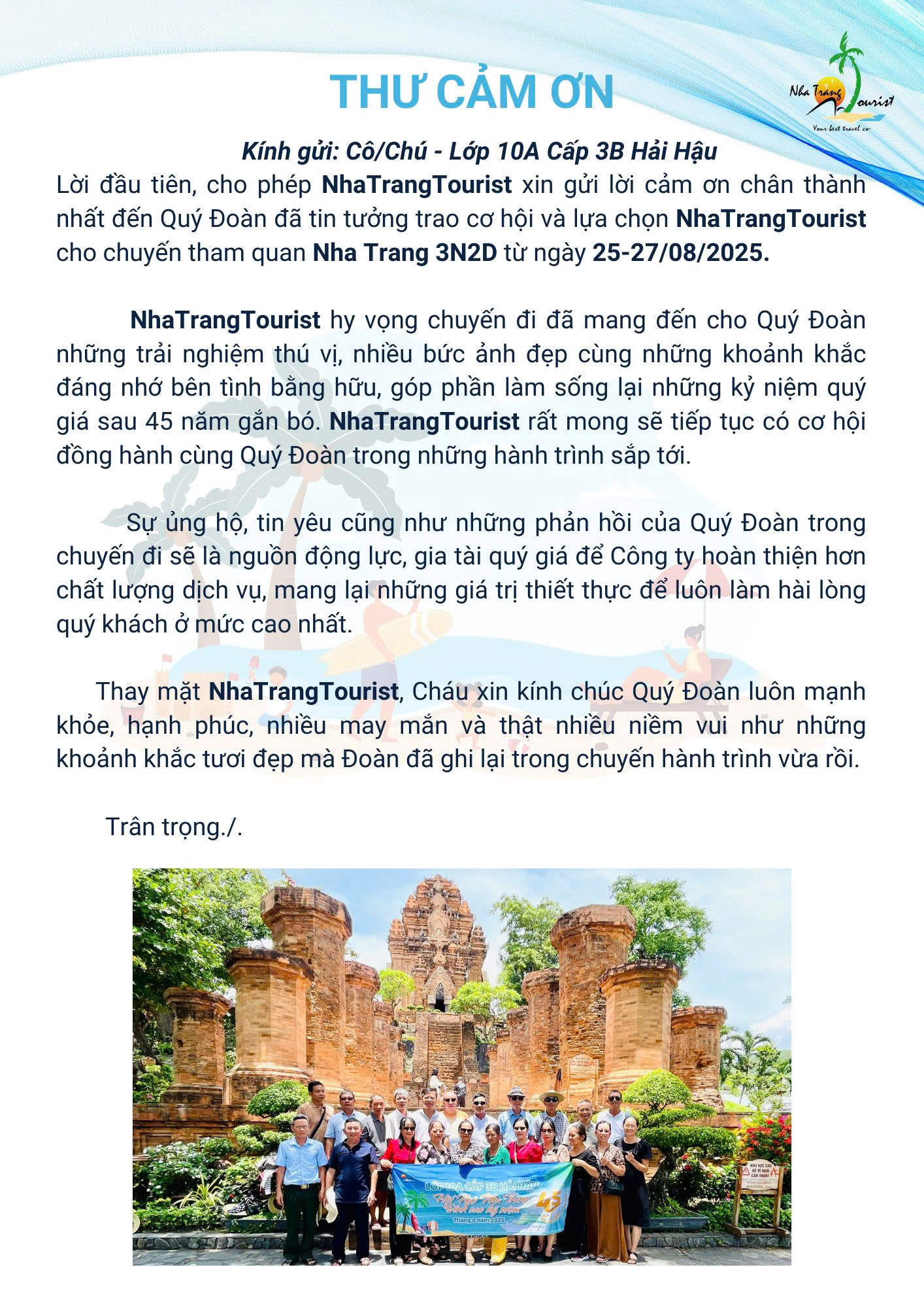 doan 3b hai hau tour nha trang 3n2d2014