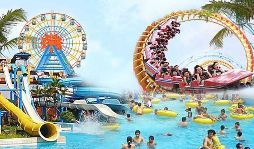 Các khu vui chơi ngoài trời, trò chơi cảm giác mạnh với đẳng cấp quốc tế