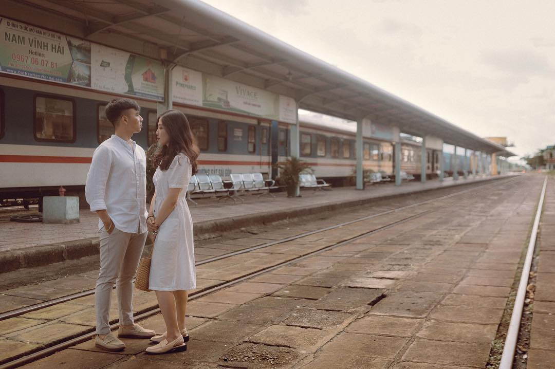 Ga Nha Trang với những khung cảnh hoài cổ