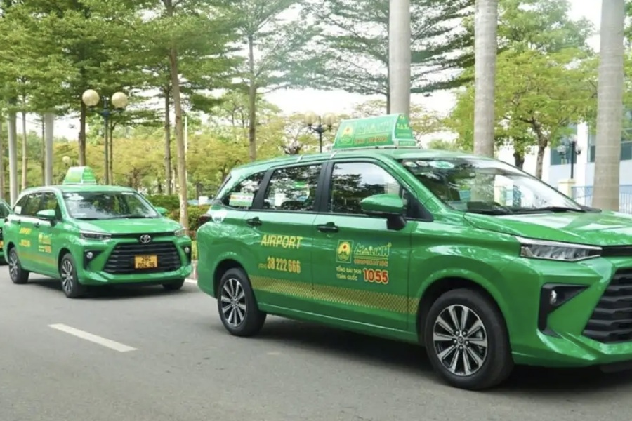 Taxi Mai Linh rất nhiều ở Nha Trang