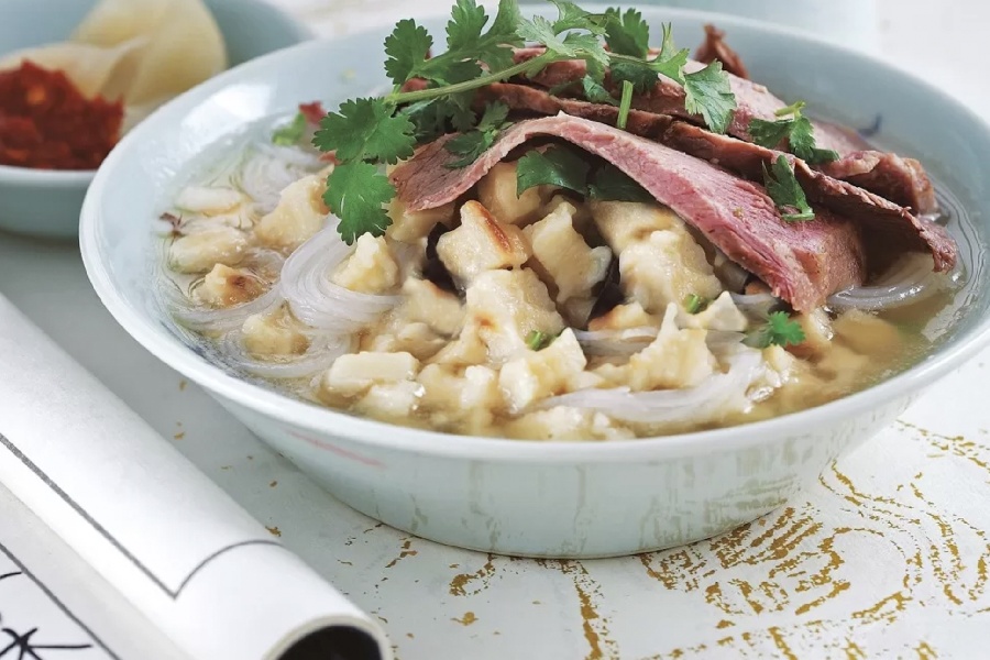 Yangrou paomo món ăn độc đáo nổi tiếng ở Tây An