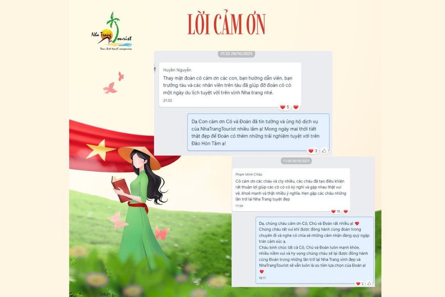 loi cam on tu khach hang