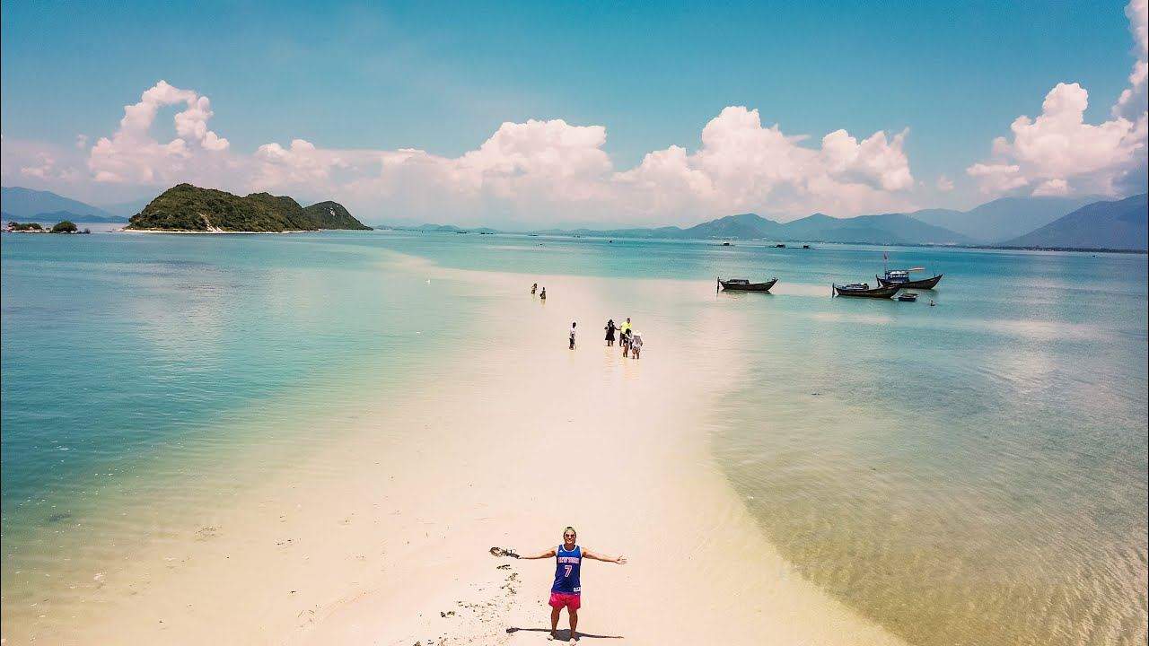 maxresdefault Con đường giữa biển ở đảo Điệp Sơn