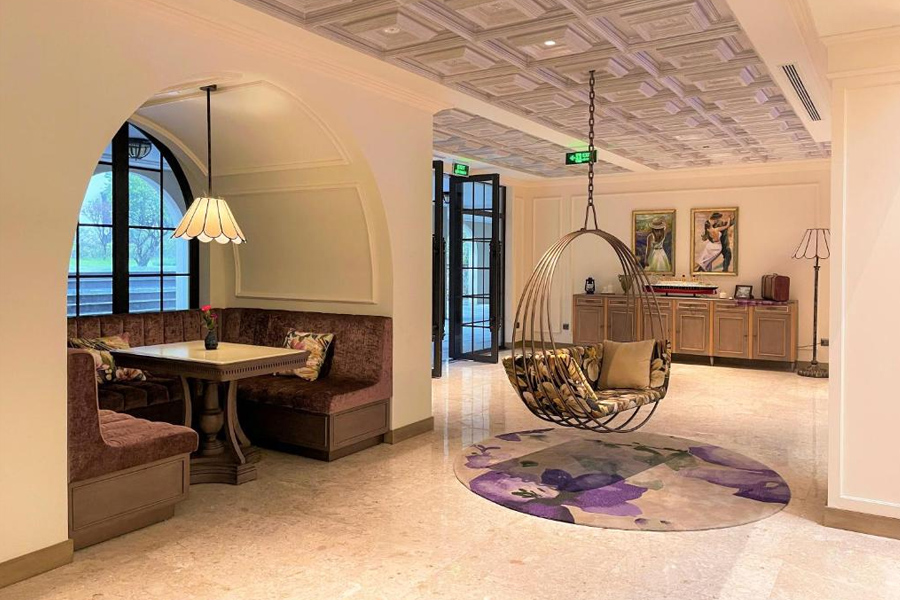 mercure-dalat-resort-6 Một góc sảnh lễ tân