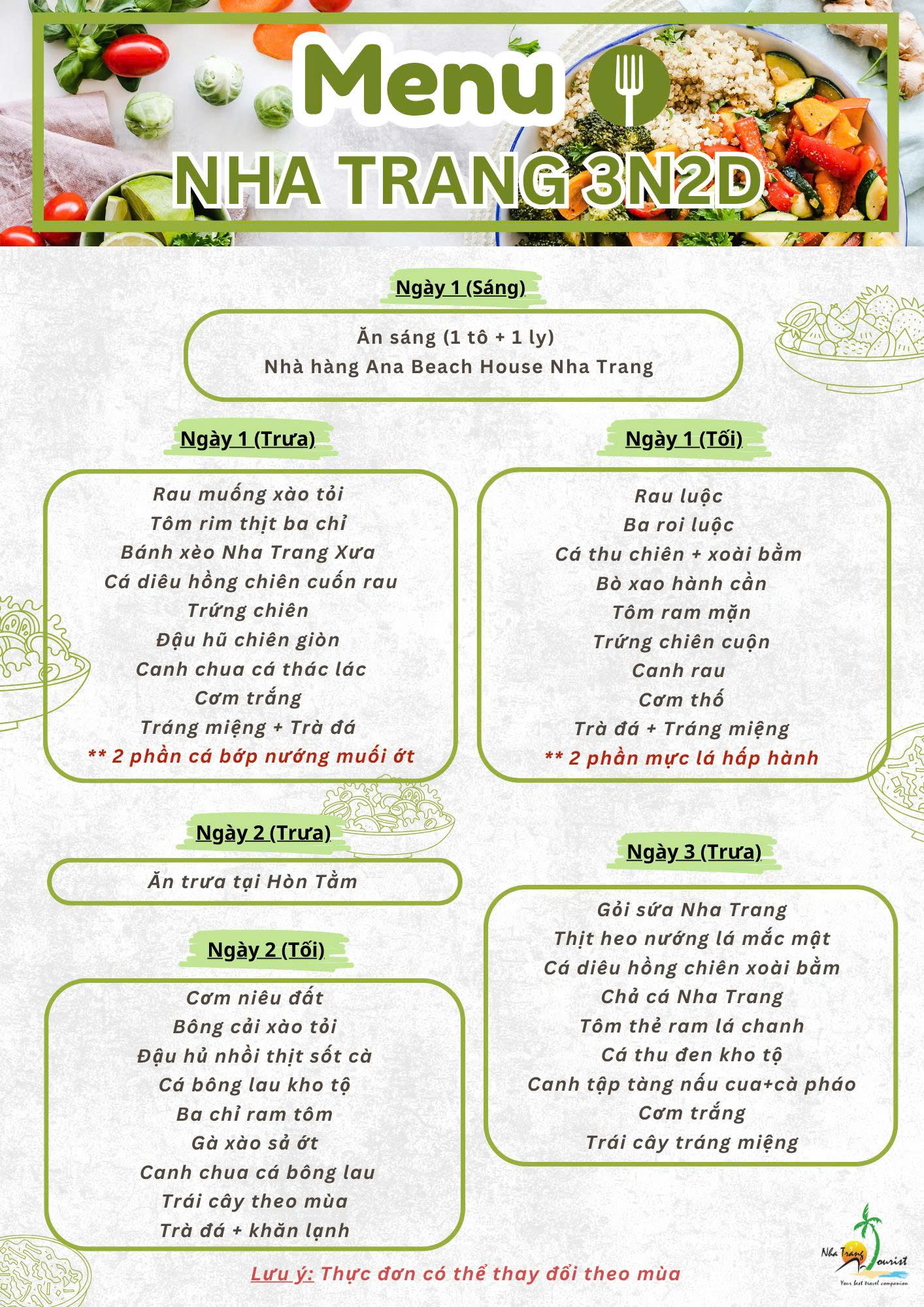 nghi duong nha trang 3n2d cong ty my anh an2010