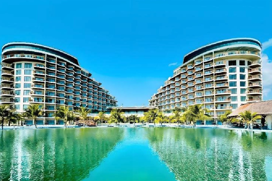 Amiana Resort Cam Ranh có vị trí ngay biển bãi Dài xinh đẹp