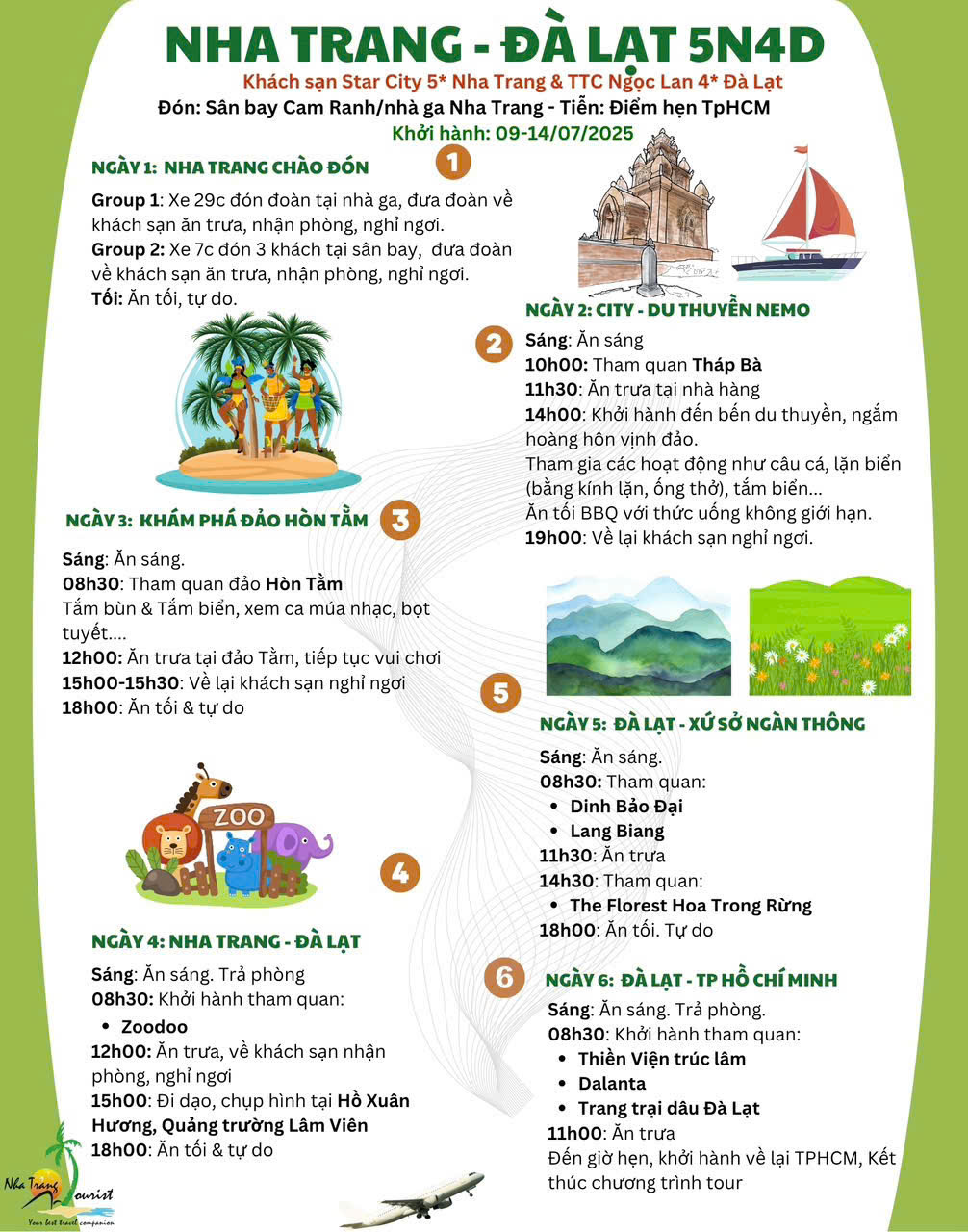 review hanh trinh nha trang da lat 5n4d dai gia dinh chi que anh2022