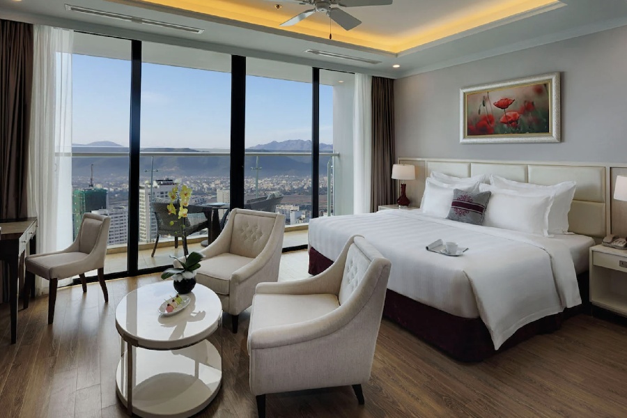 review-vinpearl-beachfront-nha-trang-3 Studio hướng thành phố với mức giá phải chăng