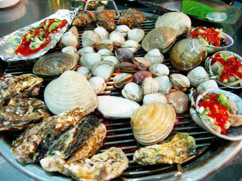 Hải sản luôn tươi sống