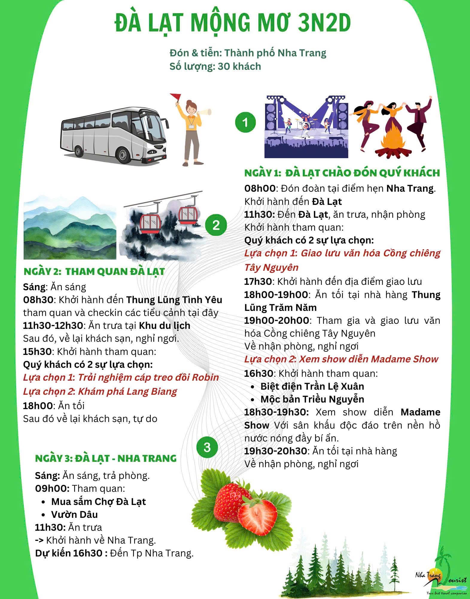 tour da lat tu nha trang