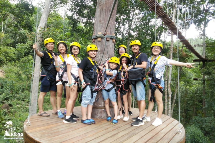 kinh nghiem kham pha kong forest hon ba2010