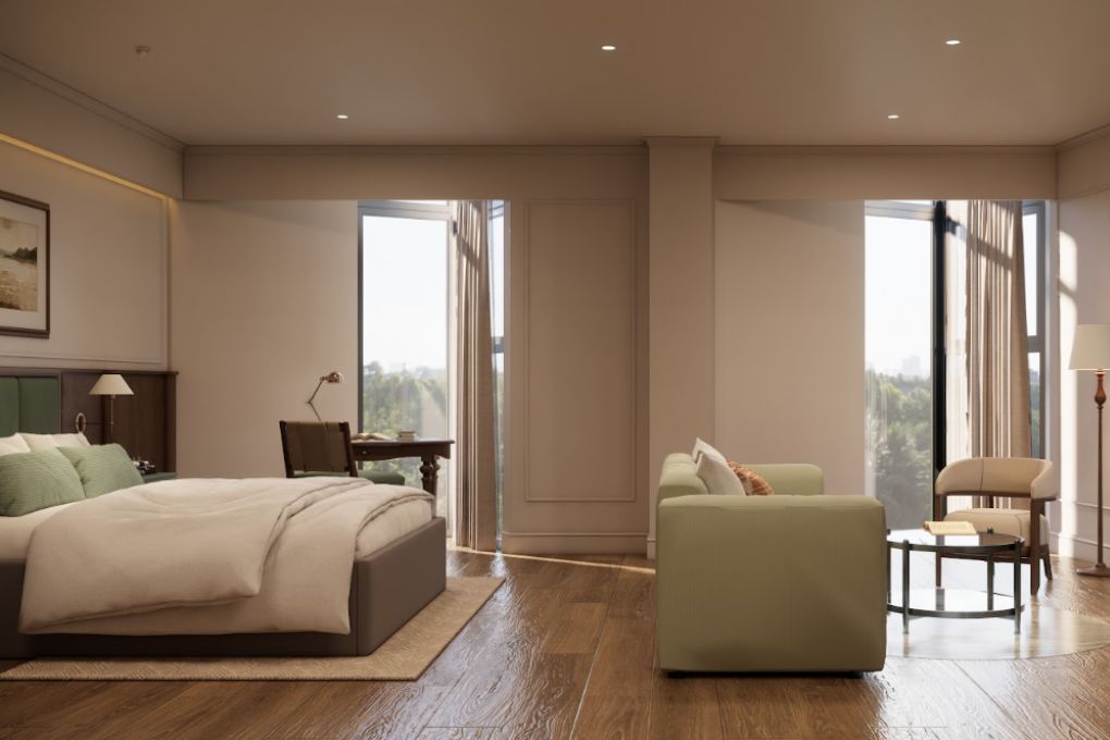 Signature by M Village The Central Đà Lạt - Khách sạn 5 sao mới nhất trung tâm Đà Lạt gần Hồ Xuân Hương 6 junior suite city view bathtub