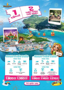 combo 2 dao vinwonders nha trang hon tam