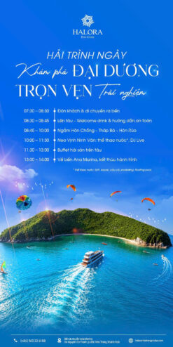 du thuyen halora elys cruise tham quan vinh nha trang 2