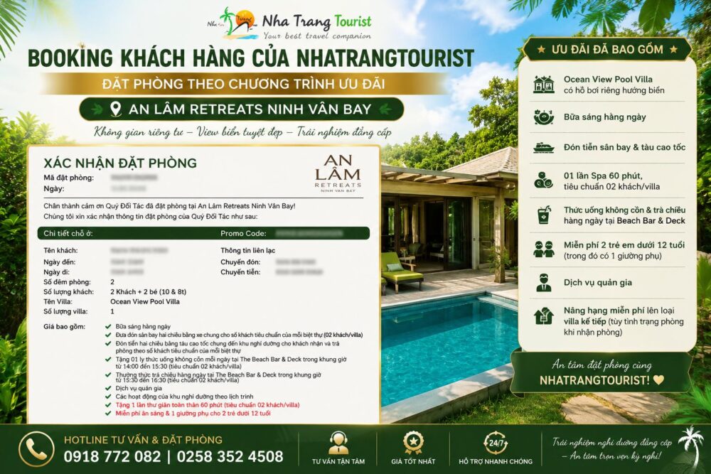 Ưu đãi đặt phòng Ocean View Pool Villa - An Lâm Retreats Ninh Vân Bay - Ảnh 7