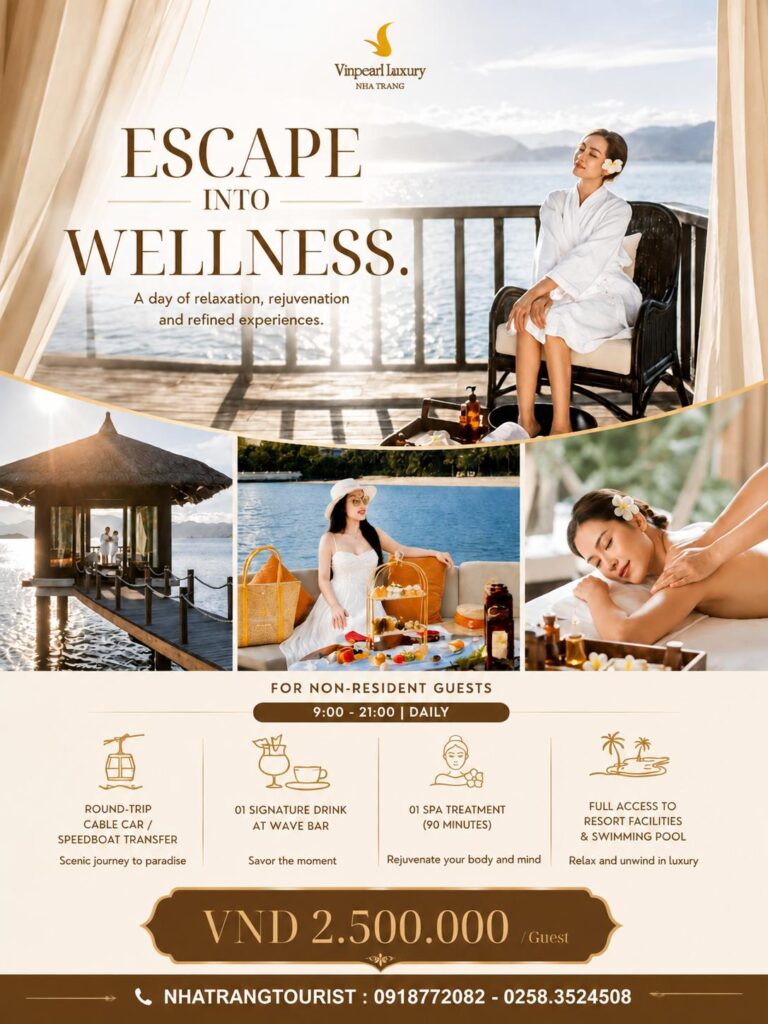 Gói Escape Into Wellness tại Akoya Spa Vinpearl Luxury Nha Trang 