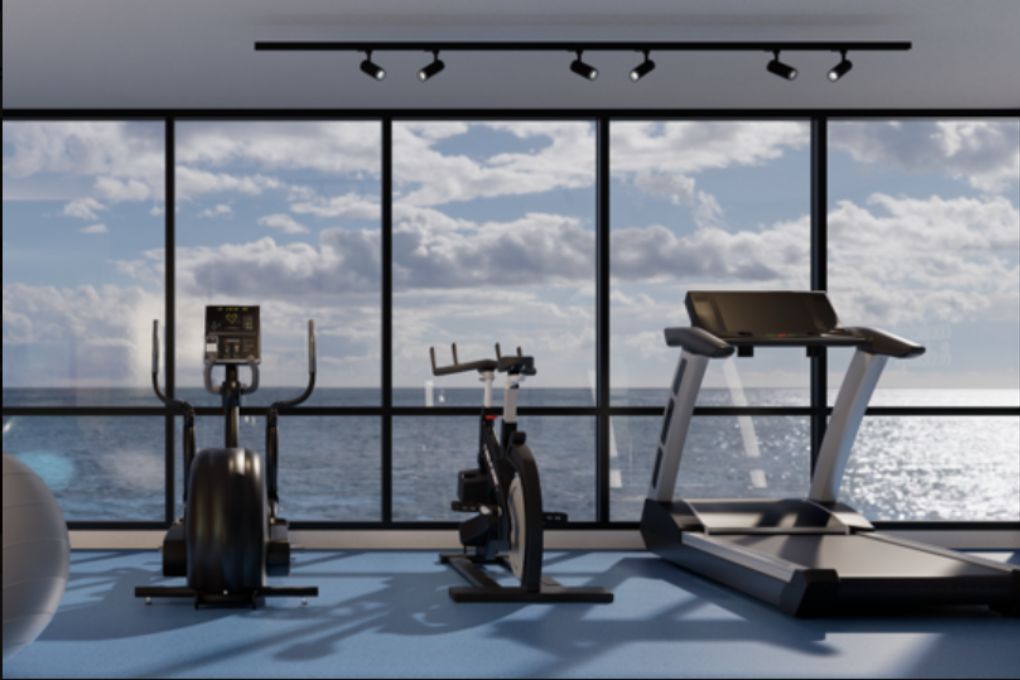 M Village Premier Hotel Đà Nẵng Beach - Trải nghiệm Lifestyle hiện đại gần biển Mỹ Khê 6 Wellness Fitness Center tầng 10 - hình ảnh từ factsheet M Village.