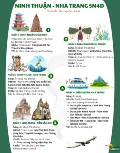 Lịch trình tour Ninh Thuận - Nha Trang 5N4Đ khởi hành từ Hà Nội